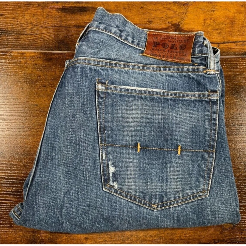 Polo by Ralph Lauren Men's Classic 867 Jeans Measures 36x29